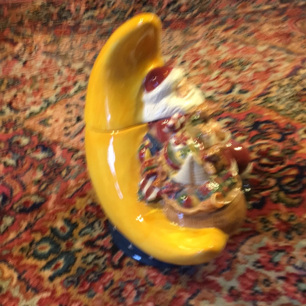 Santa moon cookie jar - Picture 4 of 4